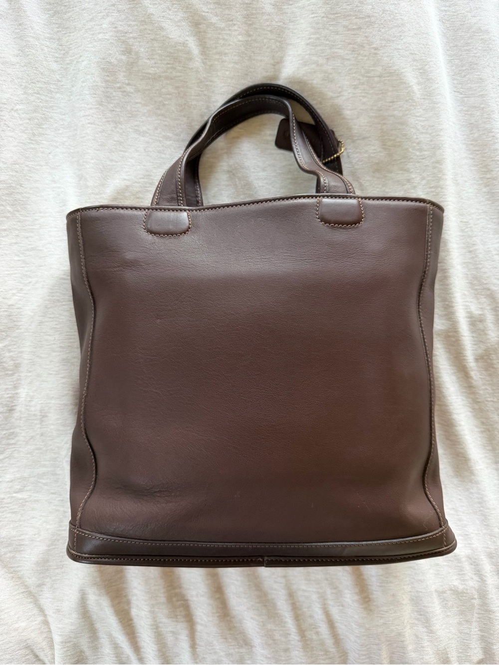 (Never used) Vintage Coach Bleecker Leather Tote Bag - Brown. Never - Picture 2 of 9